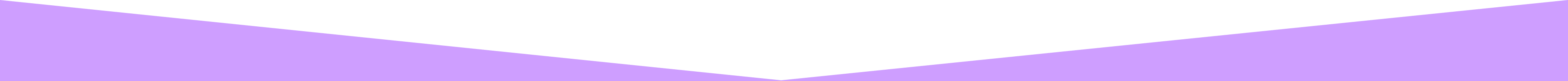 A black downward-pointing triangle is centered on a light purple background.